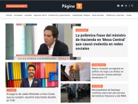 Desktop screenshot for pagina7.cl