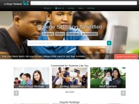 Desktop screenshot for collegefactual.com