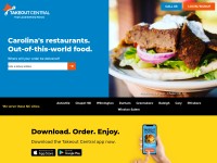 Desktop screenshot for takeoutcentral.com