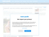 Desktop screenshot for tomsguide.fr