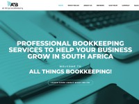 Screenshot of allthingsbookkeeping.co.za