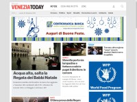 Desktop screenshot for veneziatoday.it