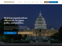 Desktop screenshot for nationaljournal.com