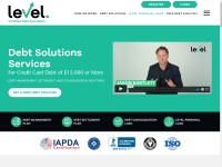 Desktop screenshot for levelfinancing.com