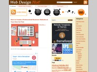 Desktop screenshot for webdesignhot.com