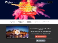 Desktop screenshot for vidyome.com