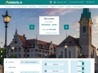 Desktop screenshot for aviokarta.rs