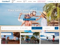 Desktop screenshot for clubmed.us