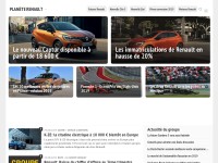 Desktop screenshot for planeterenault.com