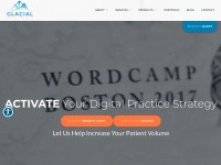 Desktop screenshot for glacial.com