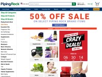 Desktop screenshot for pipingrock.com