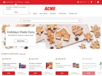 Desktop screenshot for acmemarkets.com