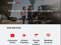 Desktop screenshot for airporttaxissurrey.com