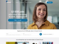 Desktop screenshot for ouestjob.com