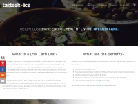 Desktop screenshot for trylowcarb.com