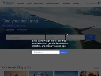 Desktop screenshot for seatguru.com