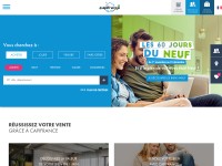 Desktop screenshot for capifrance.fr