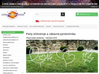 Desktop screenshot for party-ohnostroje.sk