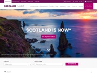 Desktop screenshot for visitscotland.com