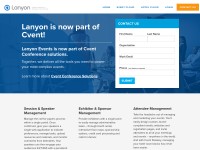 Desktop screenshot for lanyonevents.com