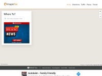 Desktop screenshot for mapsfox.com