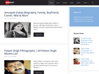 Desktop screenshot for wikibioof.com