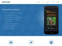 Desktop screenshot for adtonic.net