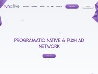 Desktop screenshot for runative.com