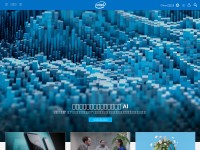 Desktop screenshot for intel.cn
