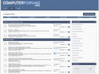 Desktop screenshot for computerforums.org