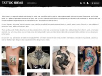 Desktop screenshot for tattoo-ideas.com