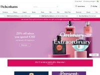 Desktop screenshot for debenhams.ie