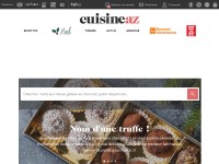 Desktop screenshot for cuisineaz.com