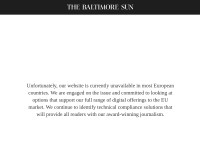 Desktop screenshot for capitalgazette.com