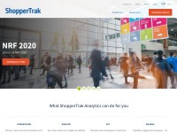 Desktop screenshot for shoppertrak.com
