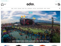 Desktop screenshot for edm.com