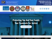 Desktop screenshot for gproslaw.com