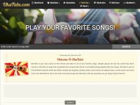 Desktop screenshot for ukutabs.com