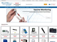 Desktop screenshot for microdaq.com