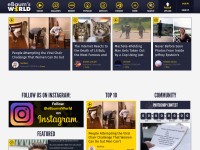 Desktop screenshot for ebaumsworld.com