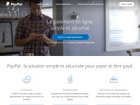 Desktop screenshot for paypal.com