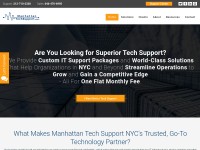 Desktop screenshot for manhattantechsupport.com