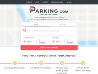 Desktop screenshot for parking.com