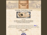 Desktop screenshot for genealogytrails.com