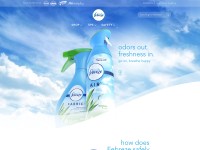 Desktop screenshot for febreze.com