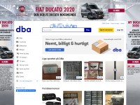 Desktop screenshot for dba.dk