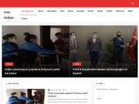 Desktop screenshot for vanhaber.com.tr