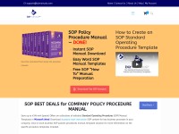 Desktop screenshot for bizmanualz.com