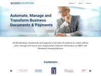 Desktop screenshot for acom.com