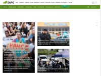 Desktop screenshot for sapo.pt